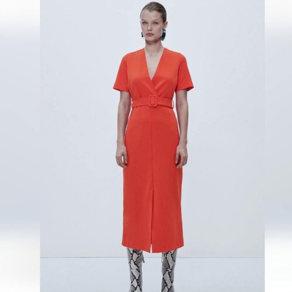 SOLD - Zara midi dress